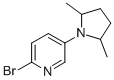 Structure of 2-BROMO-5-(2,5-DIMETHYL) PYRROLIDYL PYRIDINE