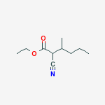 Structure of ETHYL(1-METHYLBUTYL)CYANOACETATE