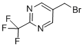 Structure of PYRIMIDINE,5-(BROMOMETHYL)-2-(TRIFLUOROMETHYL)-