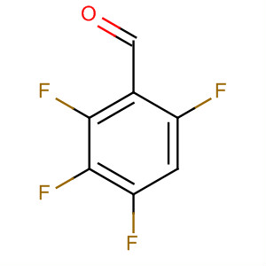 Structure of Benzaldehyde, 2,3,4,6-tetrafluoro-