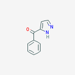 Structure of phenyl(1H-pyrazol-5-yl)methanone