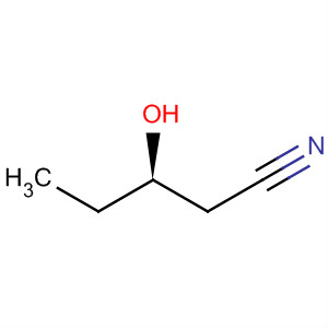 Pentanenitrile, 3-hydroxy-, (3R)-结构式