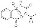 Structure of N-(TERT-BUTOXYCARBONYL)-2-NITROBENZENESULFONAMIDE