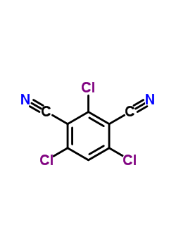Structure of 2,4,6-trichlorobenzene-1,3-dicarbonitrile