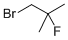 1-BROMO-2-FLUORO-2-METHYLPROPANE结构式