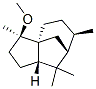 Structure of Methyl cedryl ether