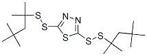 Structure of 2,5-bis[(1,1,3,3-tetramethylbutyl)dithio]-1,3,4-thiadiazole
