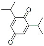 Structure of 2,6-dipropan-2-ylcyclohexa-2,5-diene-1,4-dione