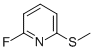 Structure of Pyridine, 2-Fluoro-6-(methylthio)-
