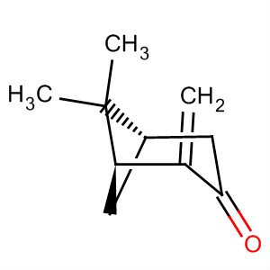 Bicyclo[3.1.1]heptan-3-one, 6,6-dimethyl-2-methylene-, (1S,5S)-结构式