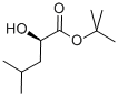 (R)-2-羟基-4-甲基戊酸叔丁酯结构式
