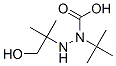 Structure of Hydrazinecarboxylic acid, 2-(2-hydroxy-1,1-dimethylethyl)-, 1,1-dimethylethyl