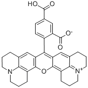 Structure of 5(6)-Carboxy-X-rhodamine