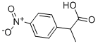 Structure of 2-(4-NITROPHENYL)PROPIONIC ACID