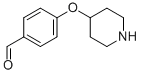 Structure of 4-(4-Piperidinyloxy)benzaldehyde