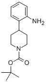 Structure of 4-(2-AMINO-PHENYL)-PIPERIDINE-1-CARBOXYLIC ACID TERT-BUTYL ESTER