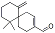 Structure of (-)-7,7-Dimethyl-11-methylenespiro[5.5]undec-2-ene-3-carbaldehyde