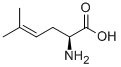 (S)-2-氨基-5-甲基-己-4-烯酸结构式