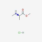 Structure of N-Methyl-D-alanine methyl ester HCl