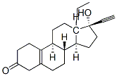 Structure of 13-Ethyl-17-hydroxy-18,19-dinorpregn-5(10)-en-20-yn-3-one