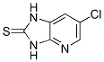6-CHLORO-1,3-DIHYDRO-2H-IMIDAZO[4,5-B]PYRIDINE-2-THIONE结构式