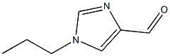 Structure of 1-propylimidazole-4-carbaldehyde