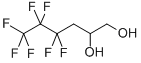 Structure of 4,4,5,5,6,6,6-HEPTAFLUOROHEXANE-1,2-DIOL