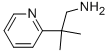 Structure of 2-methyl-2-pyridin-2-ylpropan-1-amine