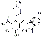 Structure of 5-BROMO-3-INDOXYL-BETA-D-GLUCURONIC ACID CYCLOHEXYLAMMONIUM SALT