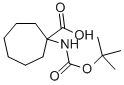 Structure of 1-TERT-BUTOXYCARBONYLAMINO-CYCLOHEPTANECARBOXYLIC ACID
