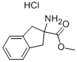 Structure of 2-AMINO-INDAN-2-CARBOXYLIC ACID METHYL ESTER HYDROCHLORIDE