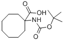 Structure of BOC-1-AMINO-1-CYCLOOCTANECARBOXYLIC ACID