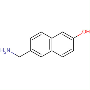 Structure of 2-Naphthalenol, 6-(aminomethyl)-