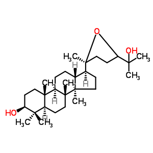 3-表南美楝属二醇结构式