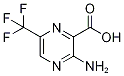 Structure of 3-aMino-6-(trifluoroMethyl)pyrazine-2-carboxylic acid
