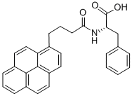 Structure of BUTYRYL(1-PYRENYL)-PHE-OH