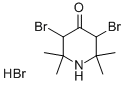 Structure of 3,5-dibromo-2,2,6,6-tetramethyl-4-piperidone hydrobromide