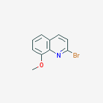 Structure of 2-Bromo-8-Methoxyquinoline
