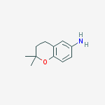 2,2-dimethyl-6-chromanamine结构式
