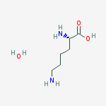 Structure of L-Lysine, hydrate