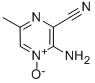 Structure of 2-AMINO-3-CYANO-5-METHYLPYRAZINE 1-OXIDE