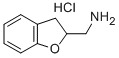 Structure of 1-(2,3-DIHYDRO-1-BENZOFURAN-2-YL)METHANAMINE HYDROCHLORIDE