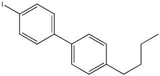 Structure of 1-butyl-4-(4-iodophenyl)benzene