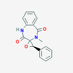 Structure of cyclopenin