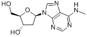 N6-甲基-2'-脱氧腺苷结构式