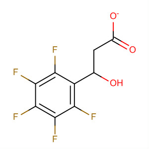 Structure of Benzenemethanol, 2,3,4,5,6-pentafluoro-, acetate