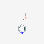Structure of 4-(methoxymethyl)pyridine
