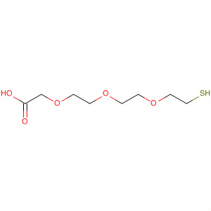 Structure of Acetic acid, [2-[2-(2-mercaptoethoxy)ethoxy]ethoxy]-