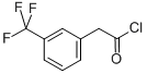 3-三氟甲基苯乙酰氯结构式