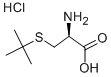 Structure of H-D-CYS(TBU)-OH HCL